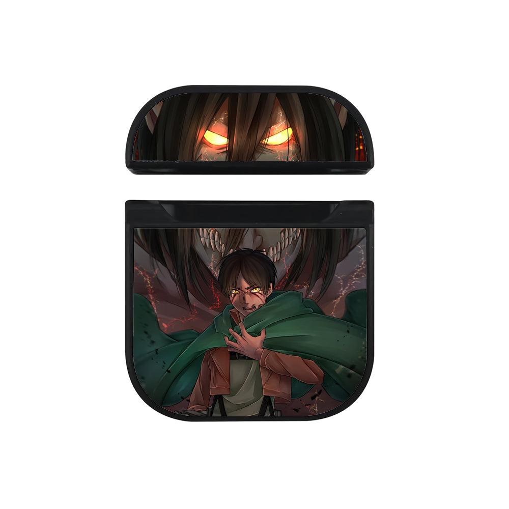Attack on Titan Madness of Spirit Apple Airpods Case Black
