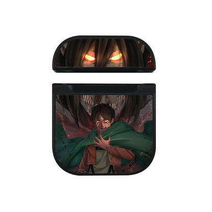 Attack on Titan Madness of Spirit Apple Airpods Case Black