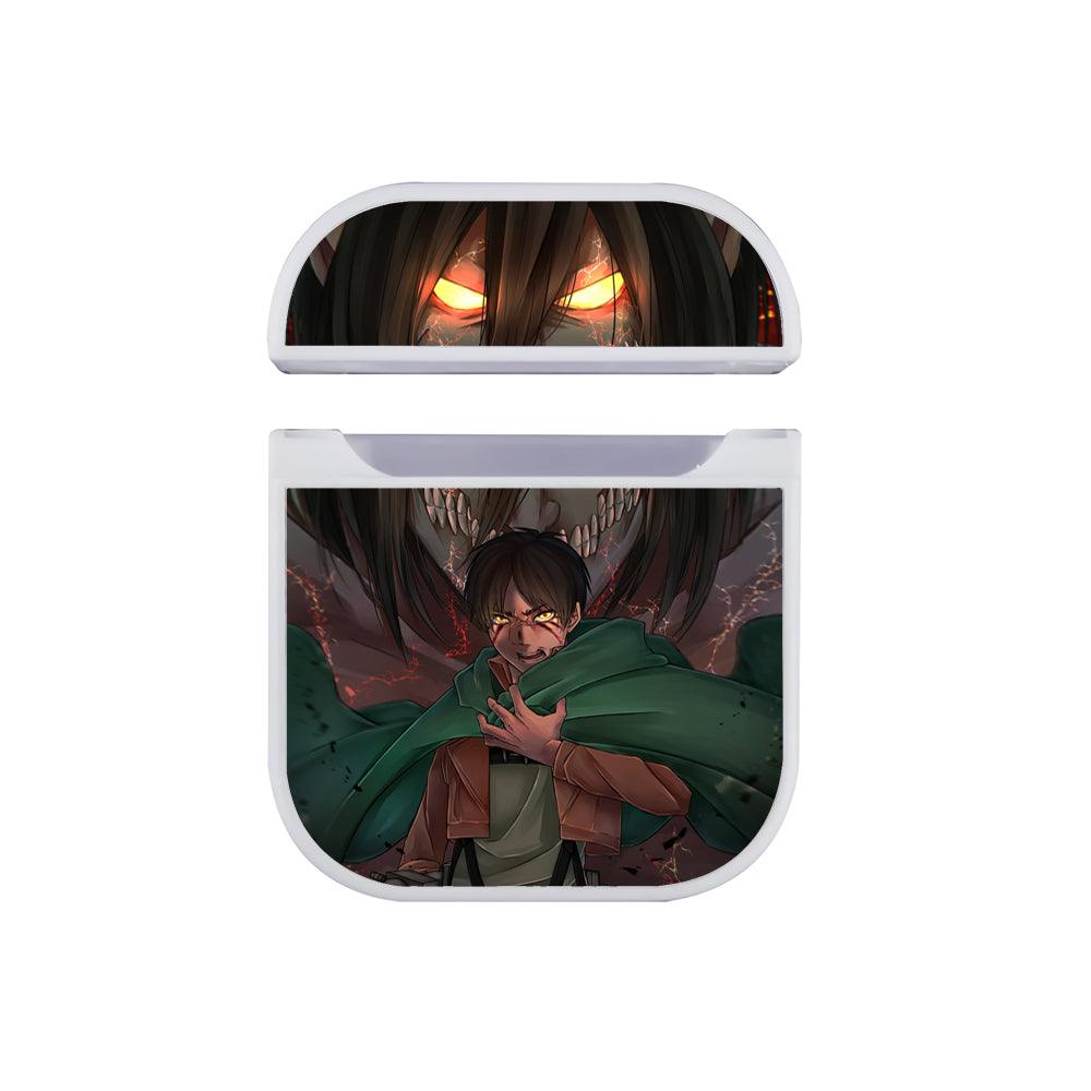 Attack on Titan Madness of Spirit Apple Airpods Case White