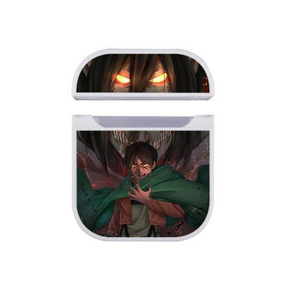 Attack on Titan Madness of Spirit Apple Airpods Case White