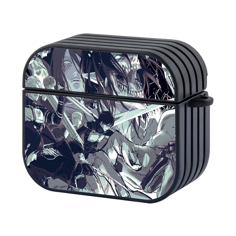 Attack on Titan People in That World Apple Airpods 4 Case Black