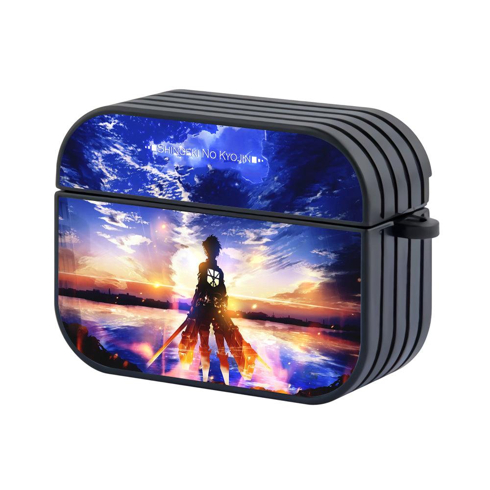 Attack on Titan Seeing The Victory Apple Airpods Pro Case Black
