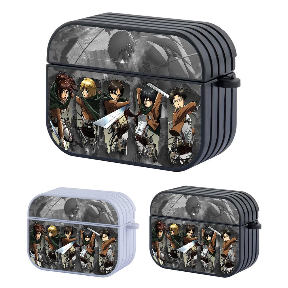 Attack on Titan Squad in Action Apple Airpods Pro Case
