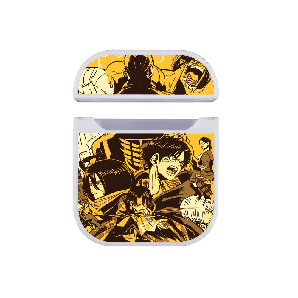 Attack on Titan Struggle of The War Apple Airpods Case White