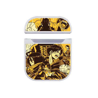 Attack on Titan Struggle of The War Apple Airpods Case White