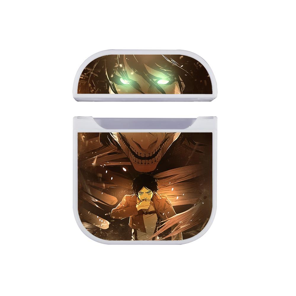 Attack on Titan for Wish and Hope Apple Airpods Case White