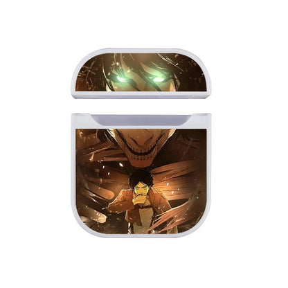 Attack on Titan for Wish and Hope Apple Airpods Case White