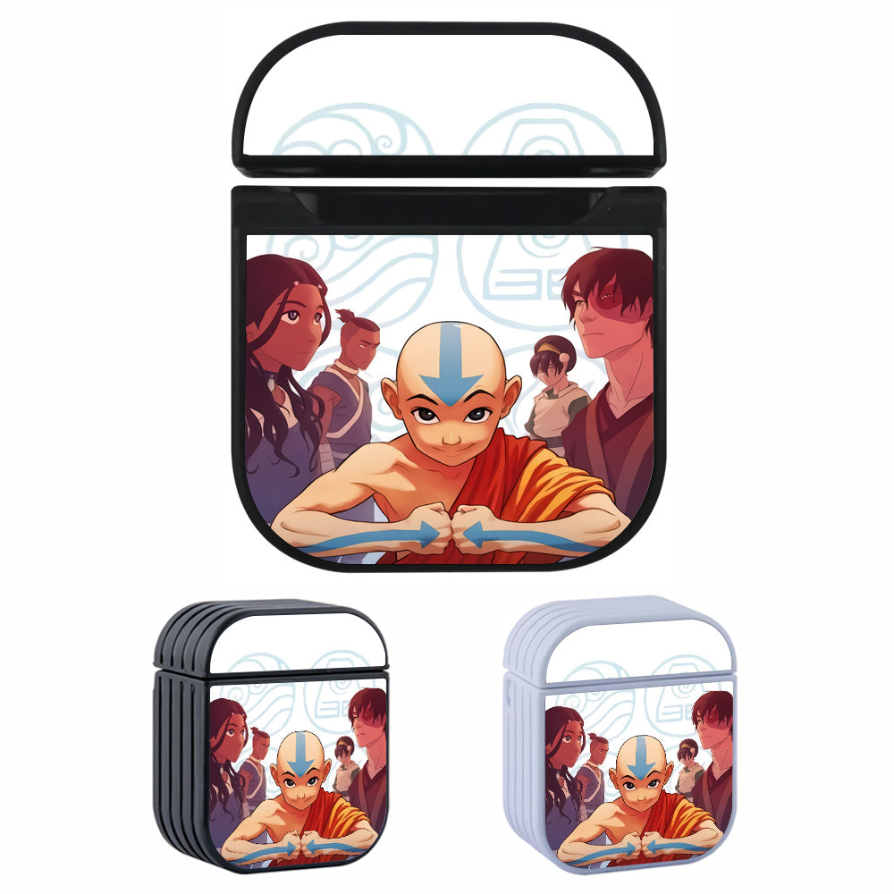 Avatar Aang With Team Apple Airpods Case