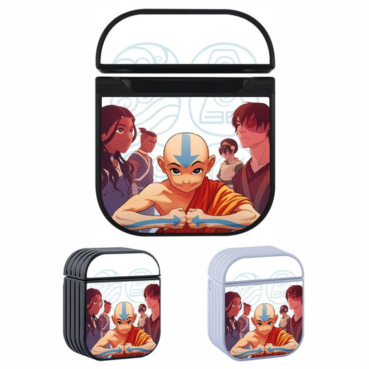 Avatar Aang With Team Apple Airpods Case