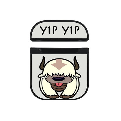 Avatar Appa Yip Yip Apple Airpods Case Black