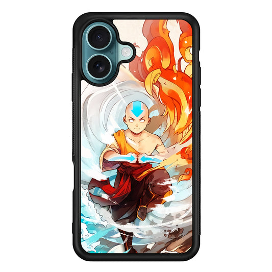 Avatar The Last Airbender Aang iPhone 16 Plus Case