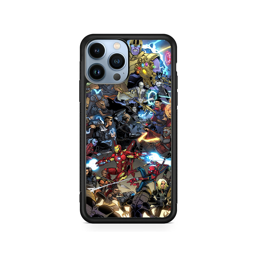 Avenger Infinity Battle Royal iPhone 14 Pro Max Case