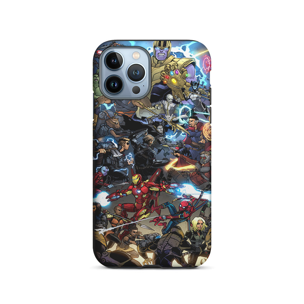 Avenger Infinity Battle Royal iPhone 14 Pro Max Case