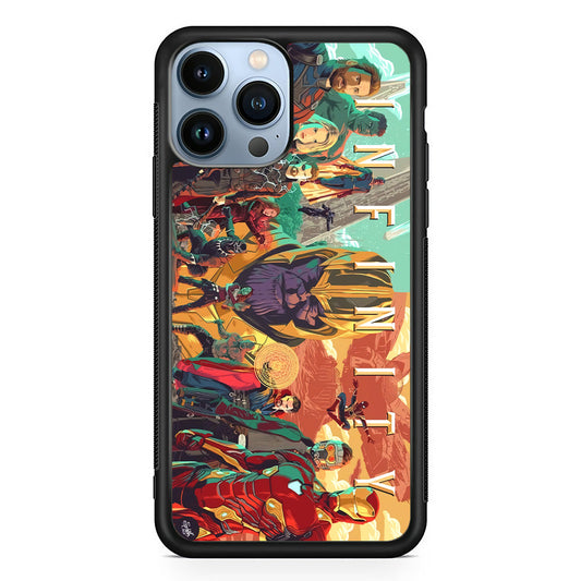 Avenger Infinity Poster of Members iPhone 14 Pro Max Case - Carneyforia