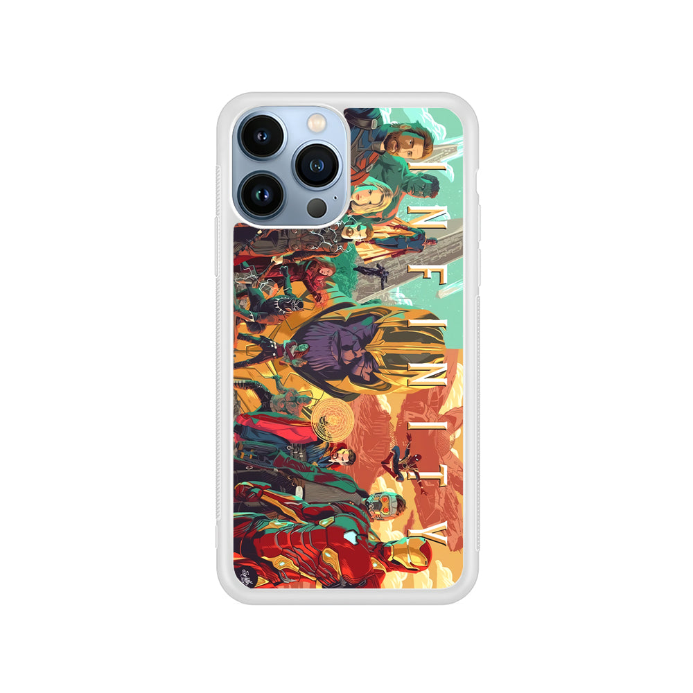 Avenger Infinity Poster of Members iPhone 15 Pro Max Case