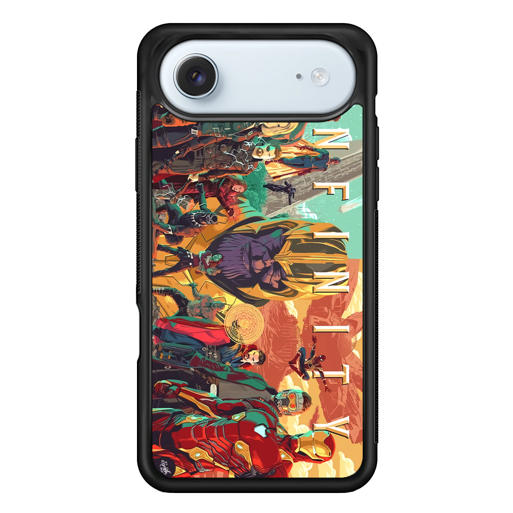 Avenger Infinity Poster of Members iPhone 17 Air Case