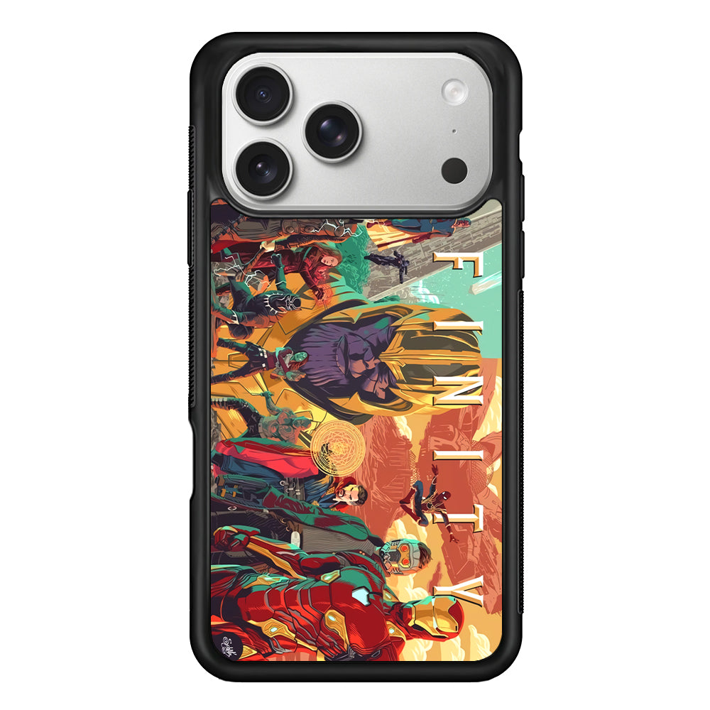 Avenger Infinity Poster of Members iPhone 17 Pro Max Case