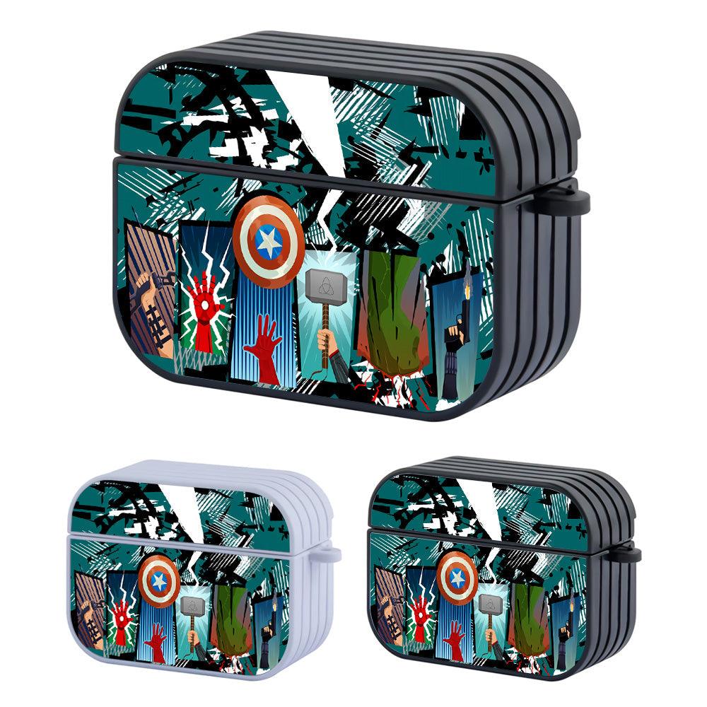 Avengers Keep The Hands Up Logo Apple Airpods Pro Case