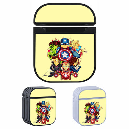 Avengers Squad Cartoon Apple Airpods Case