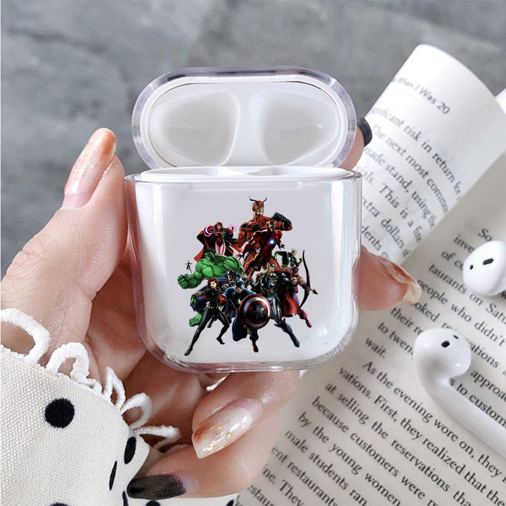 Avengers Character Cartoon Apple Airpods Case