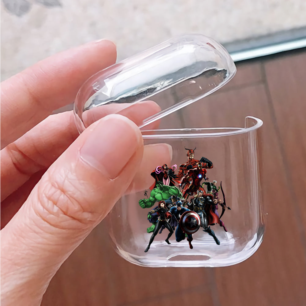 Avengers Character Cartoon Apple Airpods Case