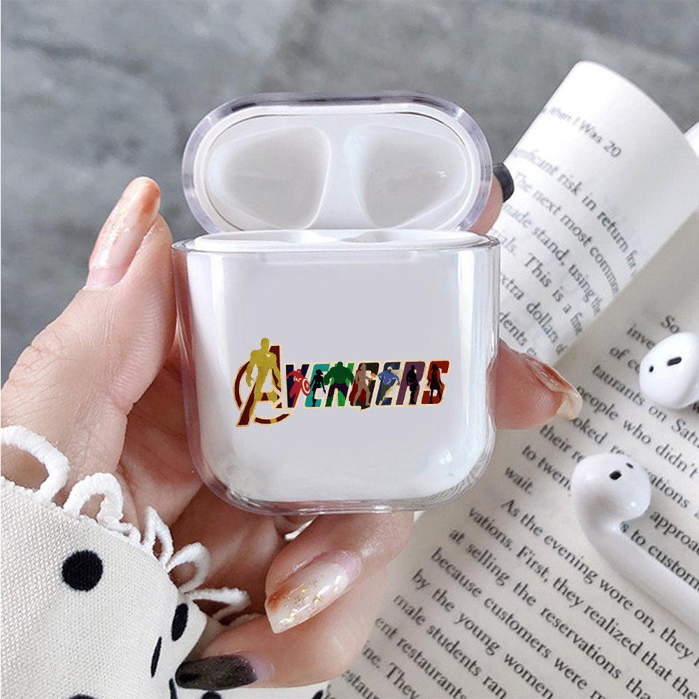 Avengers Team Logo Apple Airpods Clear Case