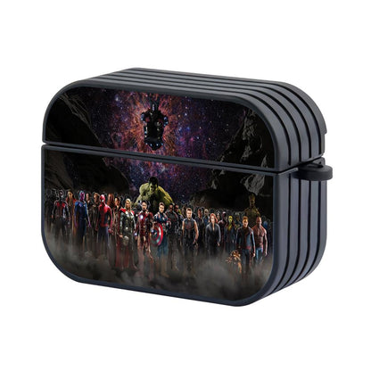 Avengers and Alliance Full Team Logo Apple Airpods Pro Case Black