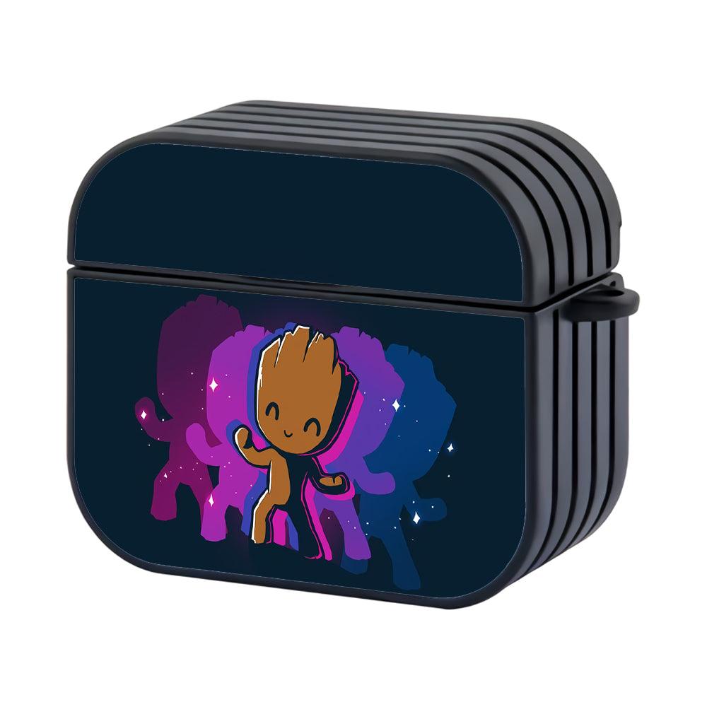Baby Groot Dance Apple Airpods 4 Case Black