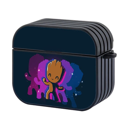 Baby Groot Dance Apple Airpods 4 Case Black