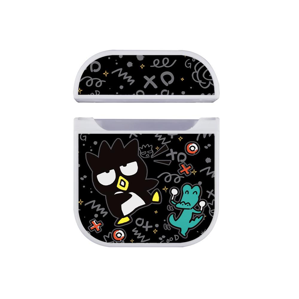 Bad Badtz-Maru Dance Before Eating Apple Airpods Case White