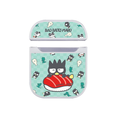Bad Badtz-Maru Feel Cozy with Sushi Apple Airpods Case White