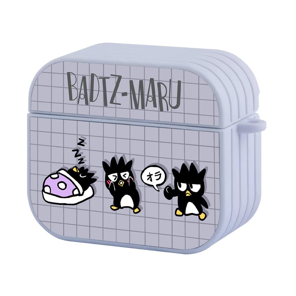 Bad Badtz-Maru Fight, Fun and Sleep Apple Airpods 4 Case White