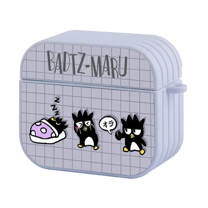 Bad Badtz-Maru Fight, Fun and Sleep Apple Airpods 4 Case White