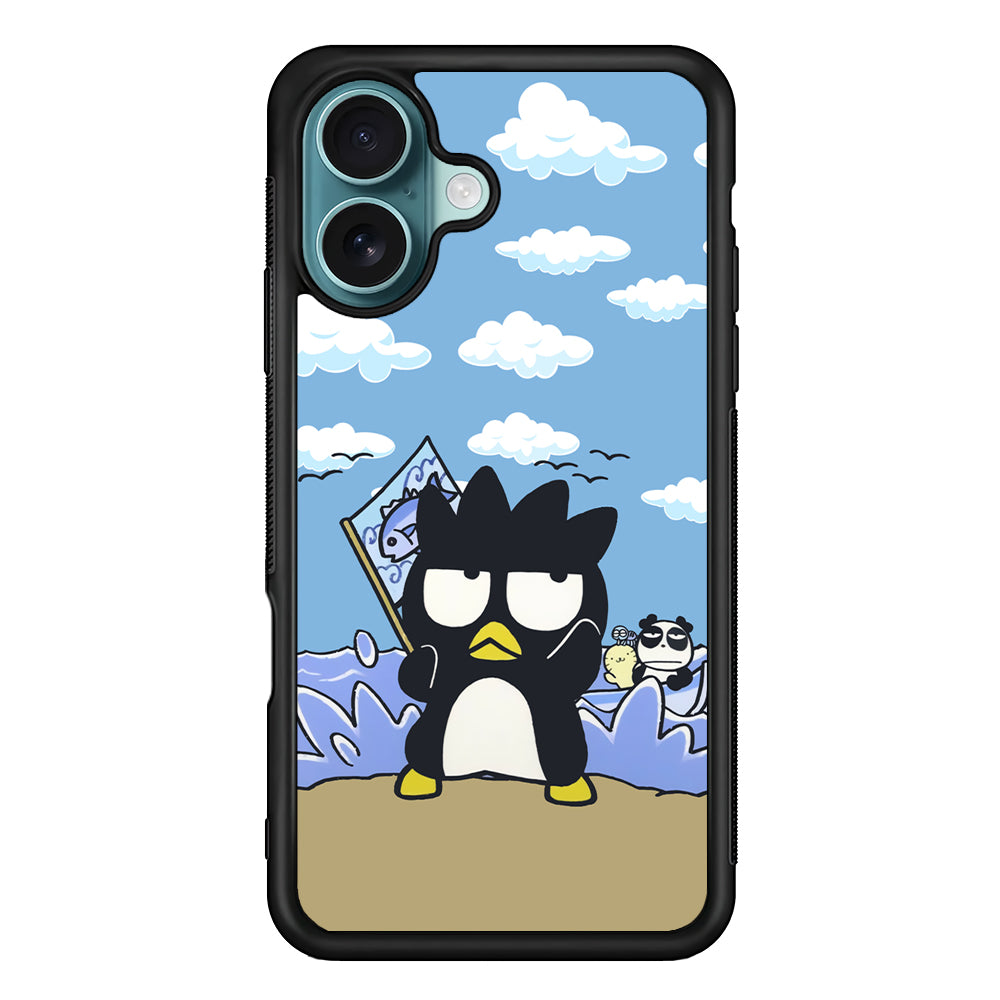 Bad Badtz-Maru Fish Catcher iPhone 16 Plus Case