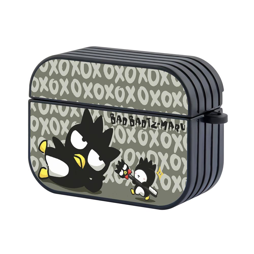 Bad Badtz-Maru Lazy to Take a Bath Apple Airpods Pro 3 Case Black