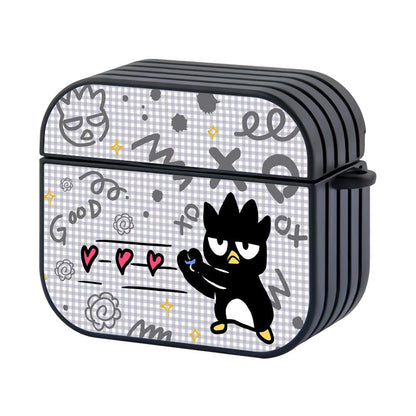 Bad Badtz-Maru Stand for Love Apple Airpods 4 Case Black