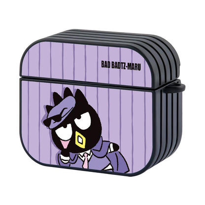 Bad Badtz-Maru The Detective's Cloak Apple Airpods 4 Case Black
