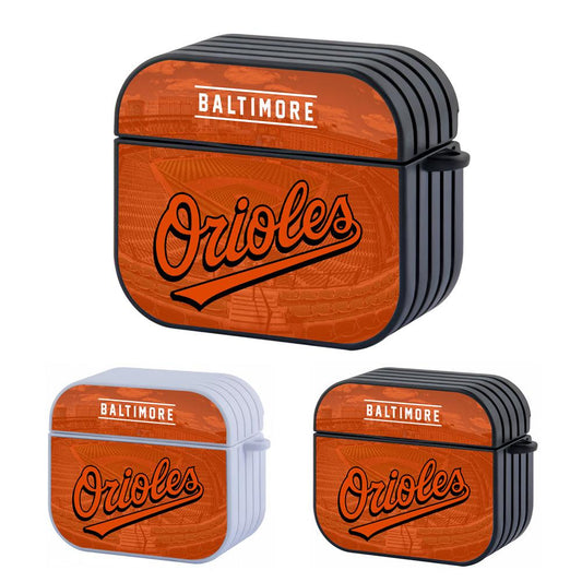 Baltimore Orioles Stadium on Banner Apple Airpods 4 Case