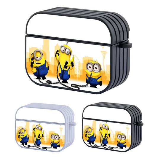 Banana Phone Minions Apple Airpods Pro 3 Case-Carneyforia