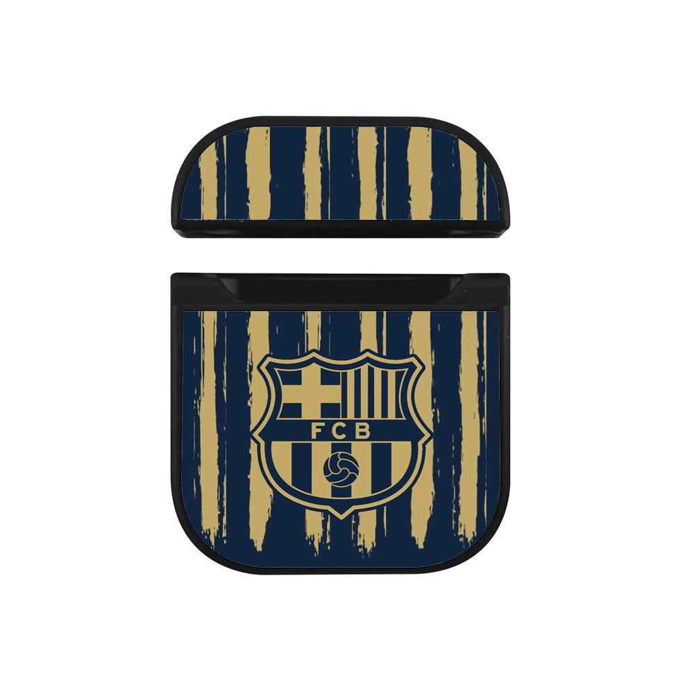 Barcelona Away Jersey Apple Airpods Case Black
