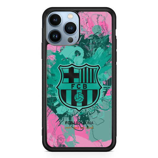 Barcelona FC Spark of Victory iPhone 15 Pro Case - Carneyforia