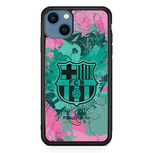 Barcelona FC Spark of Victory iPhone 14 Plus Case - Carneyforia