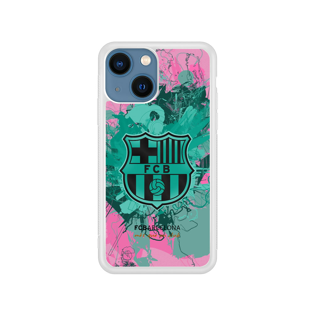 Barcelona FC Spark of Victory iPhone 15 Case