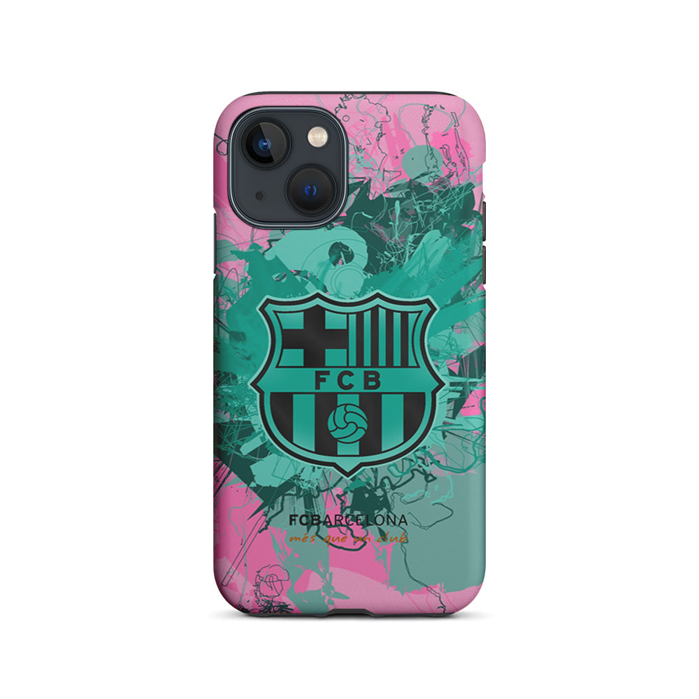 Barcelona FC Spark of Victory iPhone 15 Case