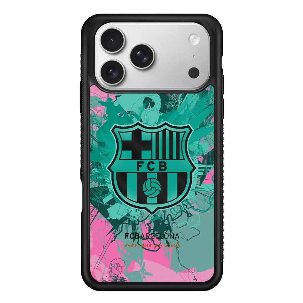 Barcelona FC Spark of Victory iPhone 17 Pro Max Case