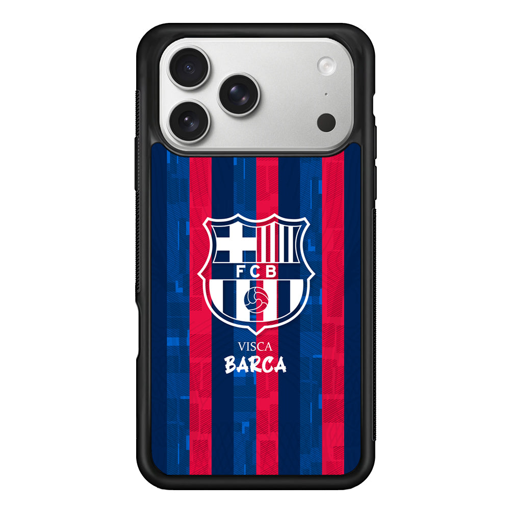 Barcelona FC Visca Barca iPhone 17 Pro Max Case