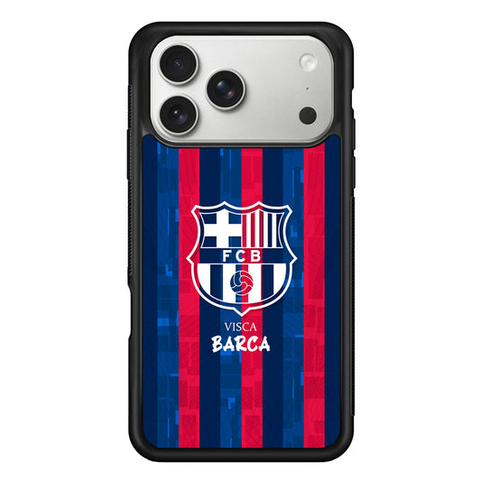 Barcelona FC Visca Barca iPhone 17 Pro Max Case