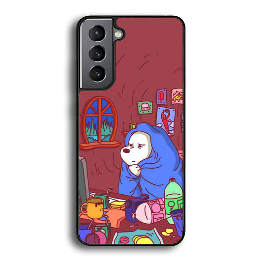 Bare Bear Ice Wacth Film Samsung Galaxy A16 Case - Carneyforia