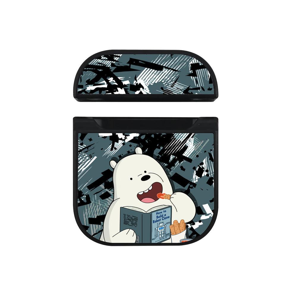 Bare Bears Build a New Hope Apple Airpods Case Black