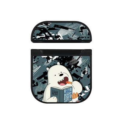 Bare Bears Build a New Hope Apple Airpods Case Black